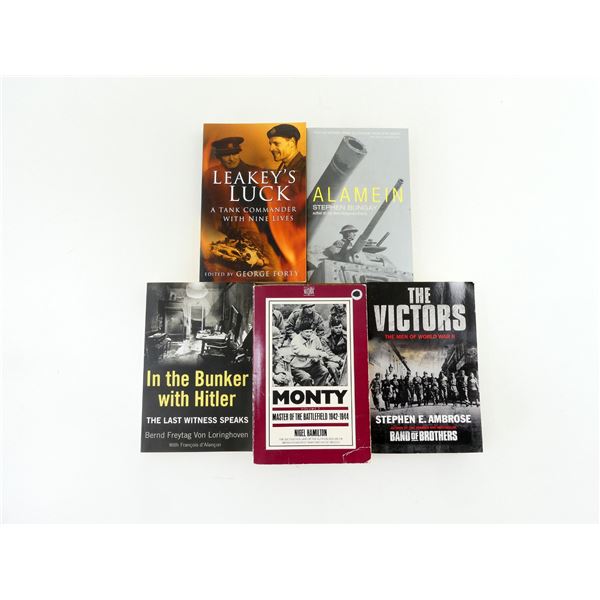 ASSORTED WWII MILITARY BOOK LOT