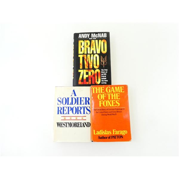 ASSORTED MILITARY BOOK LOT