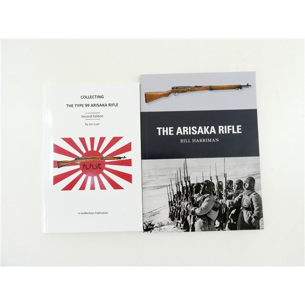 "THE ARISAKA RIFLE" AND "COLLECTING THE TYPE 99 ARISAKA RIFLE" BOOK LOT