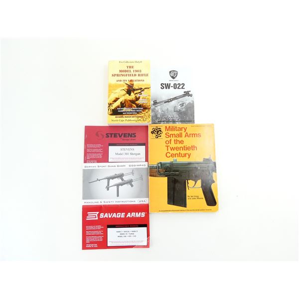 ASSORTED MILITARY WEAPONS BOOK LOT