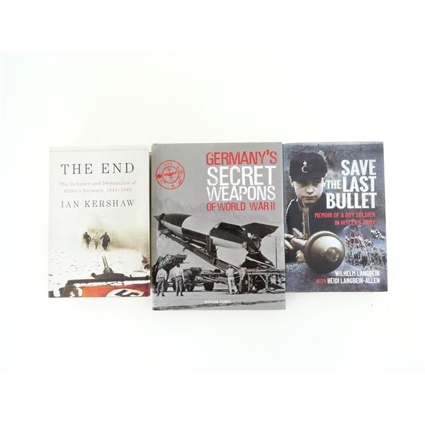 ASSORTED WWII GERMAN MILITARY BOOK LOT