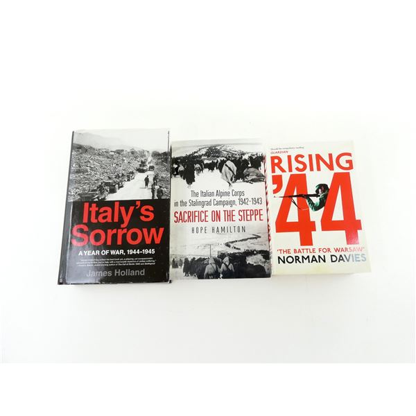 ASSORTED WWII MILITARY BOOK LOT