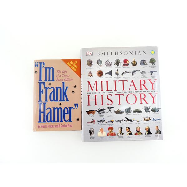 "SMITHSONIAN MILITARY HISTORY" AND "I'M FRANK HAMER" BOOK LOT