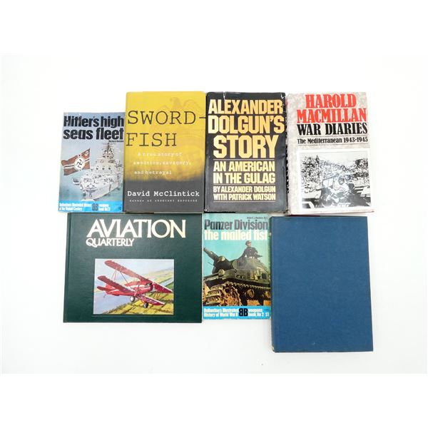 ASSORTED MILITARY BOOK LOT