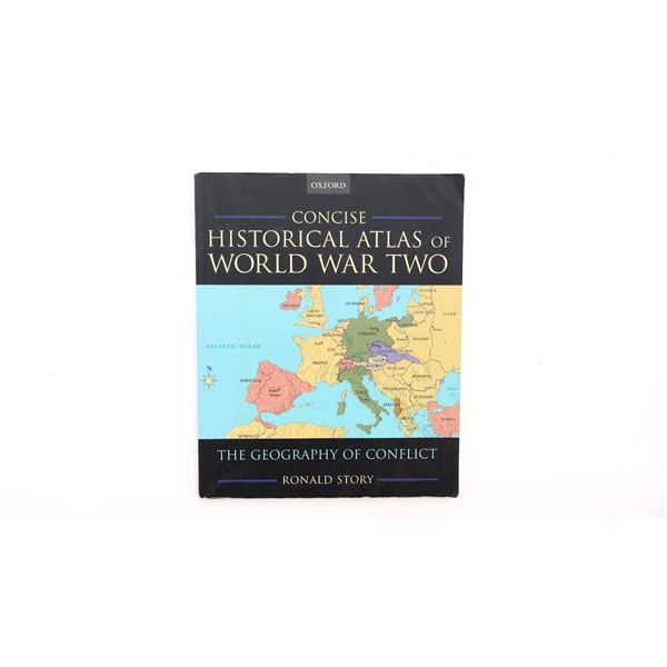 "CONCISE HISTORICAL ATLAS OF WORLD WAR TWO" BOOK