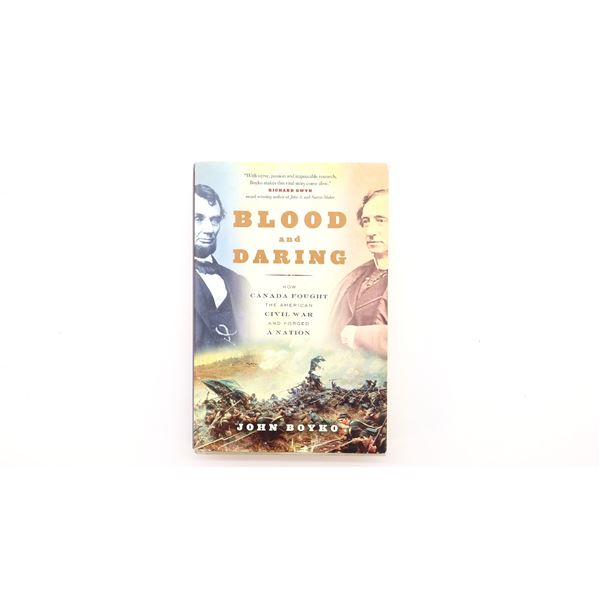 "BLOOD AND DARING" BOOK