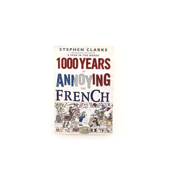 "1000 YEARS OF ANNOYING THE FRENCH" BOOK
