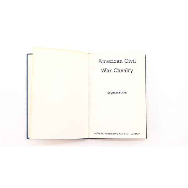 "AMERICAN CIVIL WAR CAVALRY" BOOK