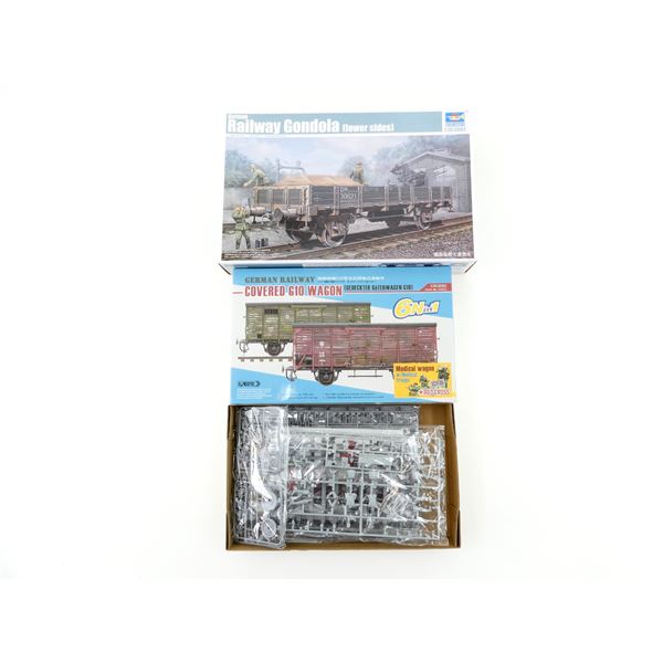 SABRE / TRUMPETER GERMAN RAILWAY MODEL KITS LOT