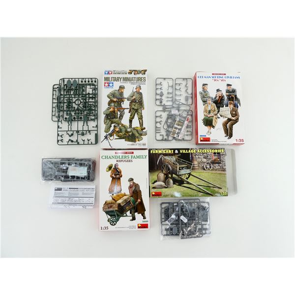 ASSORTED MINIART / TAMIYA MODEL KITS LOT
