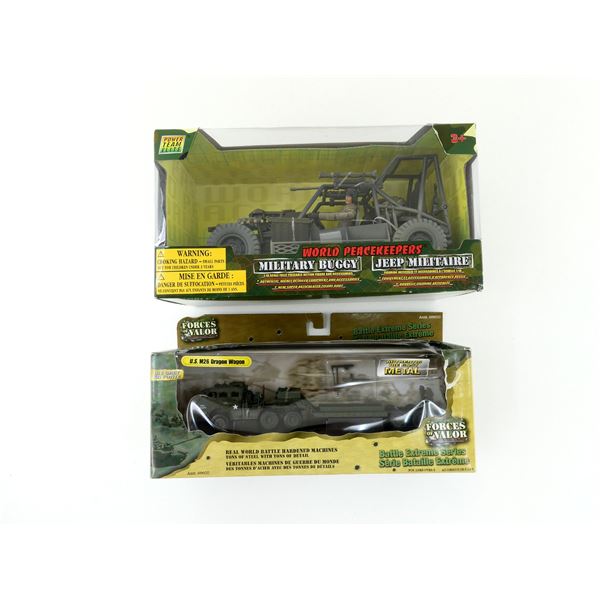 POWER TEAM ELITE / FORCES OF VALOR MILITARY VEHICLE MODEL KITS LOT