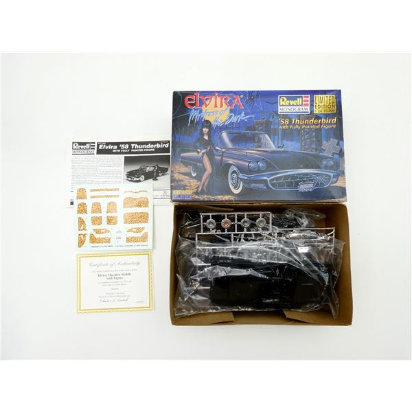 REVELL MONOGRAM LIMITED EDITION ELVIRA '58 THUNDERBIRD MODEL KIT