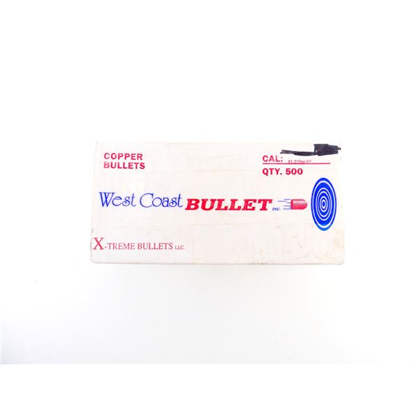 WEST COAST .41 CALIBER BULLETS LOT
