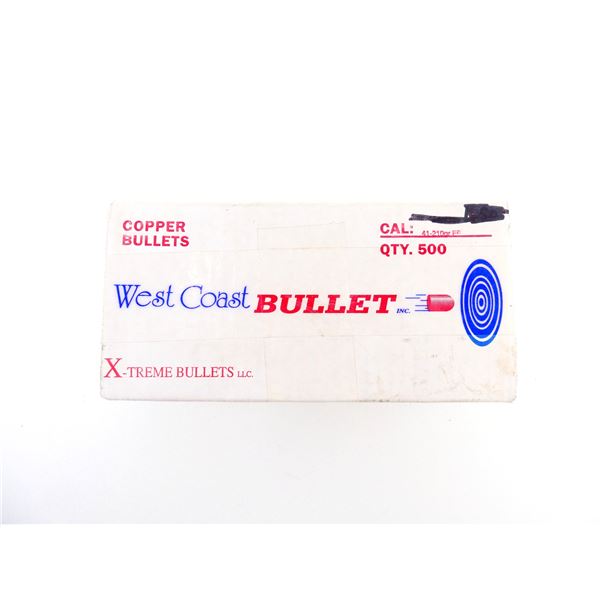 WEST COAST .41 CALIBER BULLETS LOT