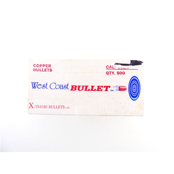 WEST COAST .41 CALIBER BULLETS LOT