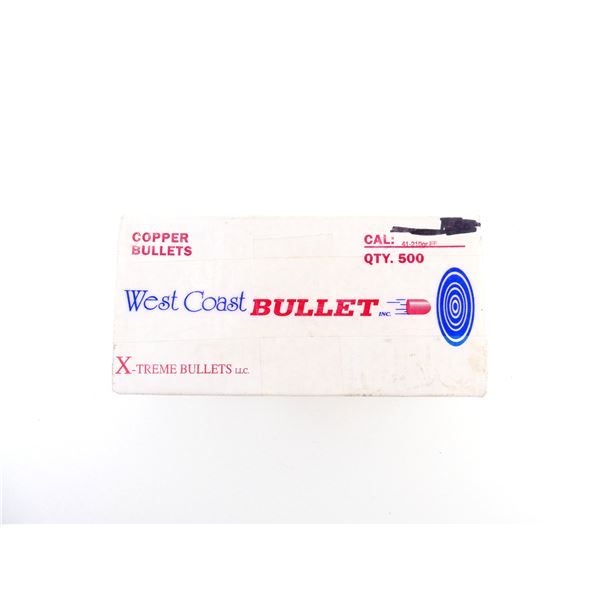 WEST COAST .41 CALIBER BULLETS LOT