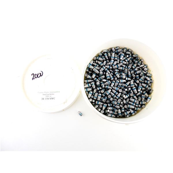 CACTUS PLAINS .38 CALIBER CAST BULLETS LOT
