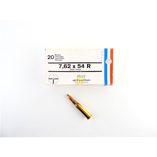 PRVI PARTIZAN 7.62X54R AMMO LOT