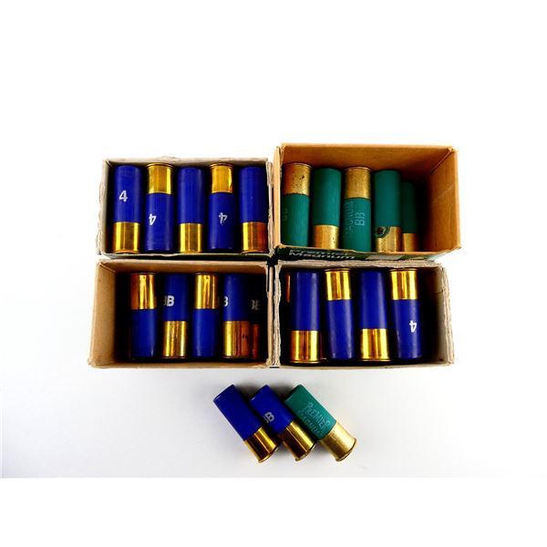 ASSORTED IMPERIAL AND REMINGTON  12 GAUGE 2 3/4" SHOT SHELL AMMO LOT