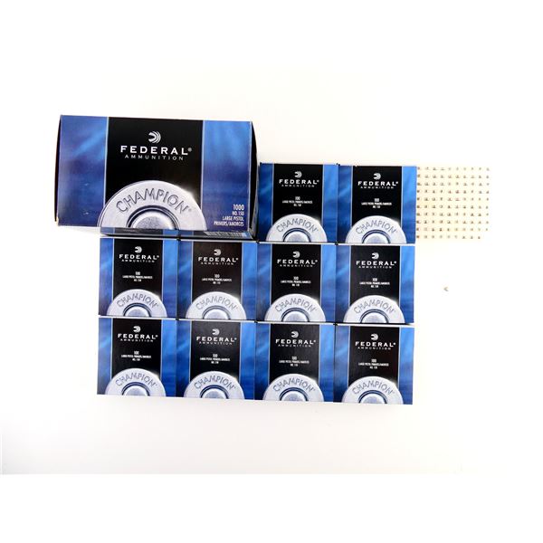 FEDERAL NO. 150 LARGE PISTOL PRIMERS LOT