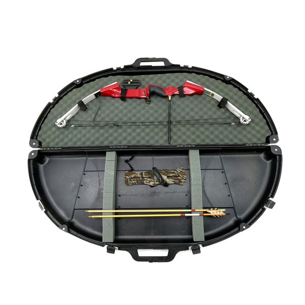SILVER HAWK RH COMPETITION COMPOUND BOW LOT