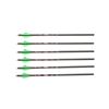 Image 1 : NEW EXCALIBUR QUILL BLACK EAGLE 16 1/2" CARBON ARROWS LOT