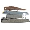 Image 1 : ASSORTED SOFT PADDED RIFLE CASES AND KEYED TRIGGER LOCKS LOT