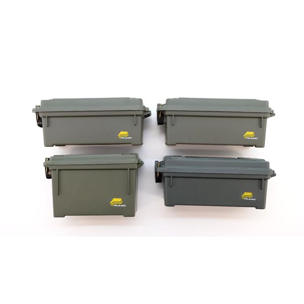 ASSORTED PLANO DRY AMMO / STORAGE BOX LOT