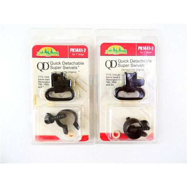UNCLE MIKE'S REMINGTON 740 / 760 / 7600 QD SLING SWIVEL LOT