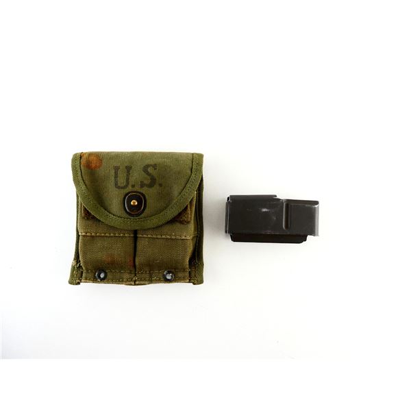 BROWNING BAR .30-06 SPRG / .270 WIN MAGAZINE AND WWII U.S. MAG POUCH LOT