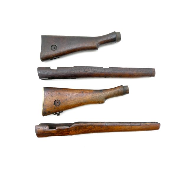LEE ENFIELD NO. 1 MK. III BUTT STOCKS AND FORENDS LOT