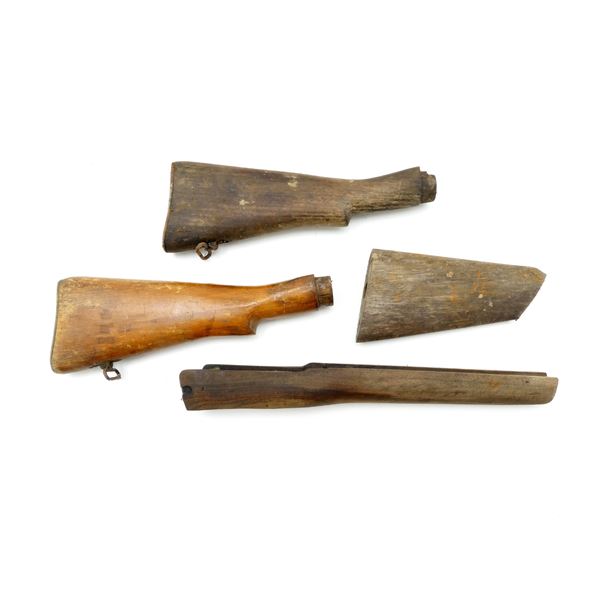 LEE ENFIELD POSSIBLY NO. 4 BUTT STOCK AND FOREND LOT