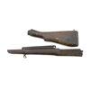 Image 2 : LEE ENFIELD NO. 5 JUNGLE CARBINE BUTT STOCK AND FOREND LOT