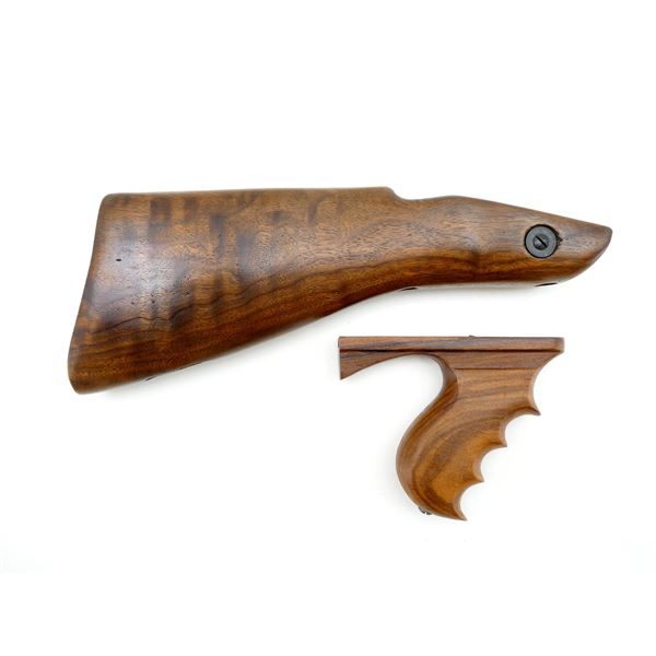 U.S. THOMPSON 1928A1 BUTT STOCK AND VERTICAL GRIP LOT
