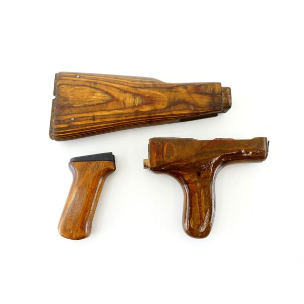 AKM STOCK & HANDLE GRIP LOT
