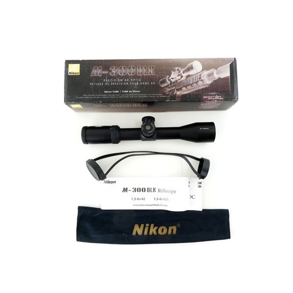NIKON M-300 BLK 1.5-6X42 SCOPE