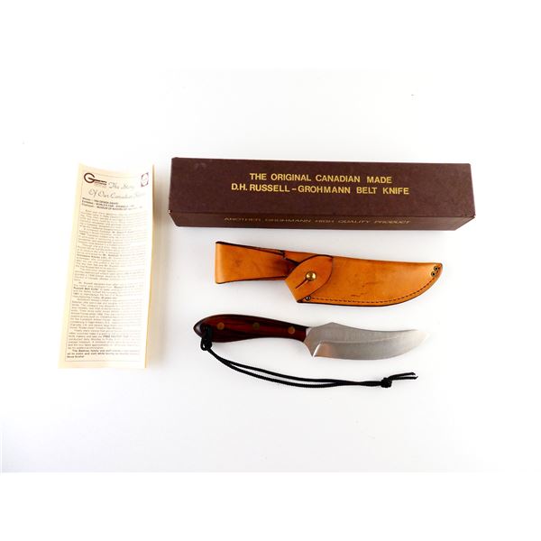 GROHMANN BELT KNIFE & SHEATH IN ORIGINAL BOX
