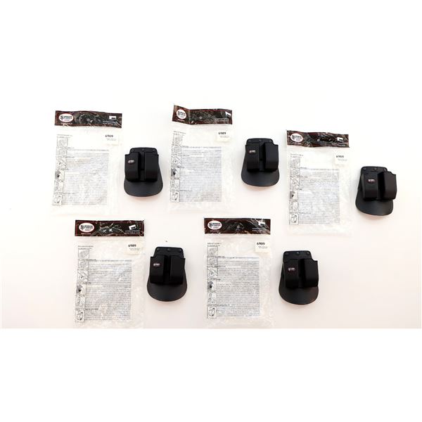 FOBUS HOLSTERS & POUCHES 6909 PADDLE D. MAG. POUCH 9MM DOUBLE STACK LOT