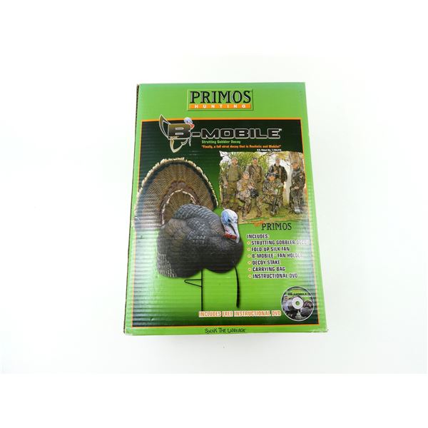PRIMOS HUNTING CALLS B (BOB)-MOBILE STRUTTING GOBBLER DECOY