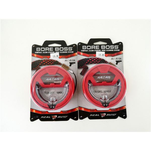 BORE BOSS .44/.45 CAL BORE CABLE CLEANING LOT