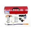 Image 2 : KEYED TRIGGER LOCKS & MASTER CRAFT TOOL BOX WITH ASSORTED GUN CLEANING SUPPLIES, ETC. LOT