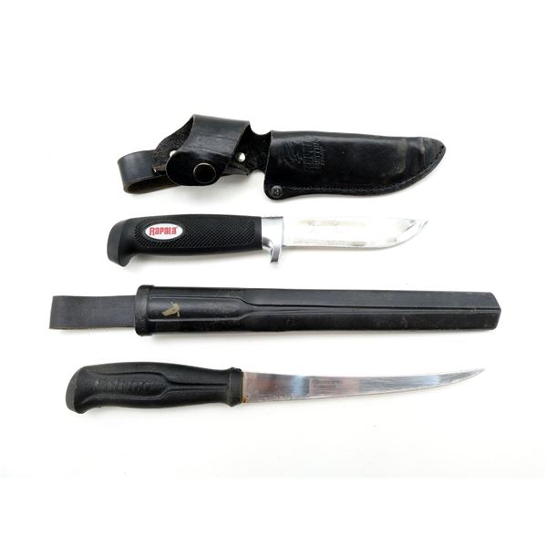 ASSORTED FISH FILLET KNIFE LOT