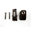Image 1 : BRITISH LEE ENFIELD NO.4 MKI .303 BR MILLED PEEP SIGHT AND FRONT SIGHT PROTECTOR LOT