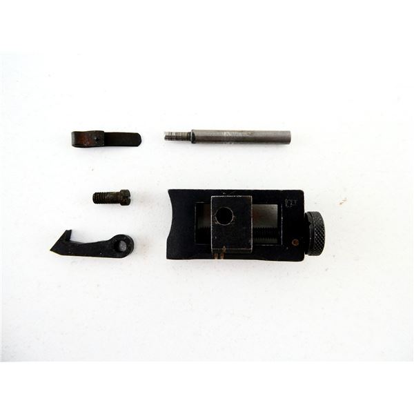 LONG BRANCH LEE ENFIELD C NO.7 .22 LR REAR SIGHT / EXTRACTOR / FIRING PIN LOT