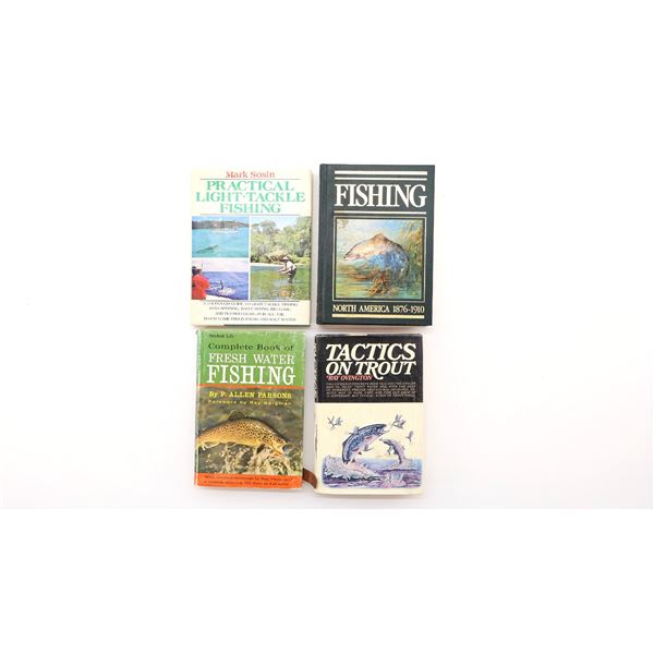ASSORTED FISHING BOOK LOT