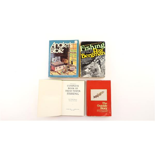ASSORTED FISHING BOOK LOT