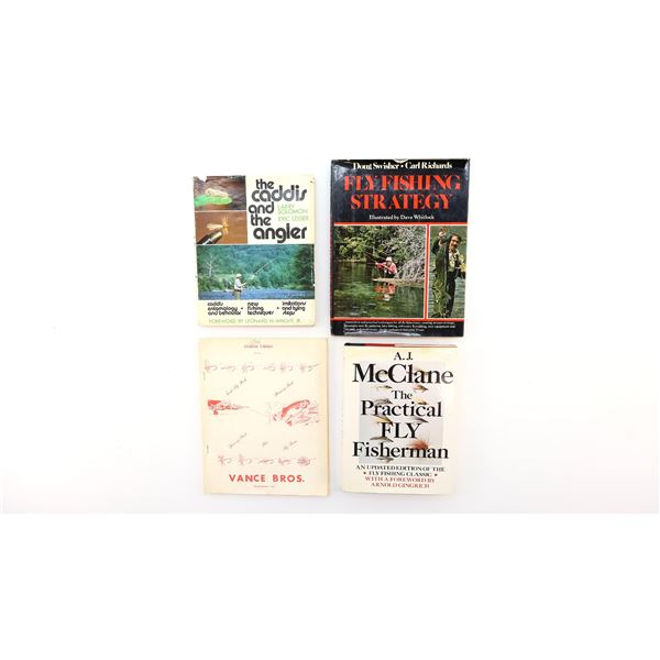 ASSORTED FLY FISHING BOOK LOT