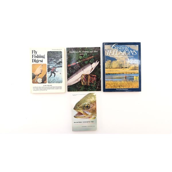 ASSORTED FLY FISHING BOOK LOT