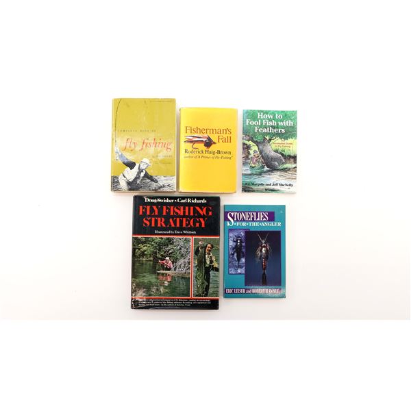 ASSORTED FLY FISHING BOOK LOT