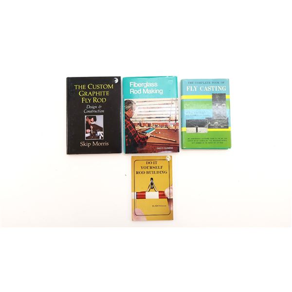 ASSORTED FISHING ROD BOOK LOT